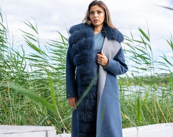 Vintage Saga Fox Fur Jacket: Blue Fox Furs, Preloved - Etsy