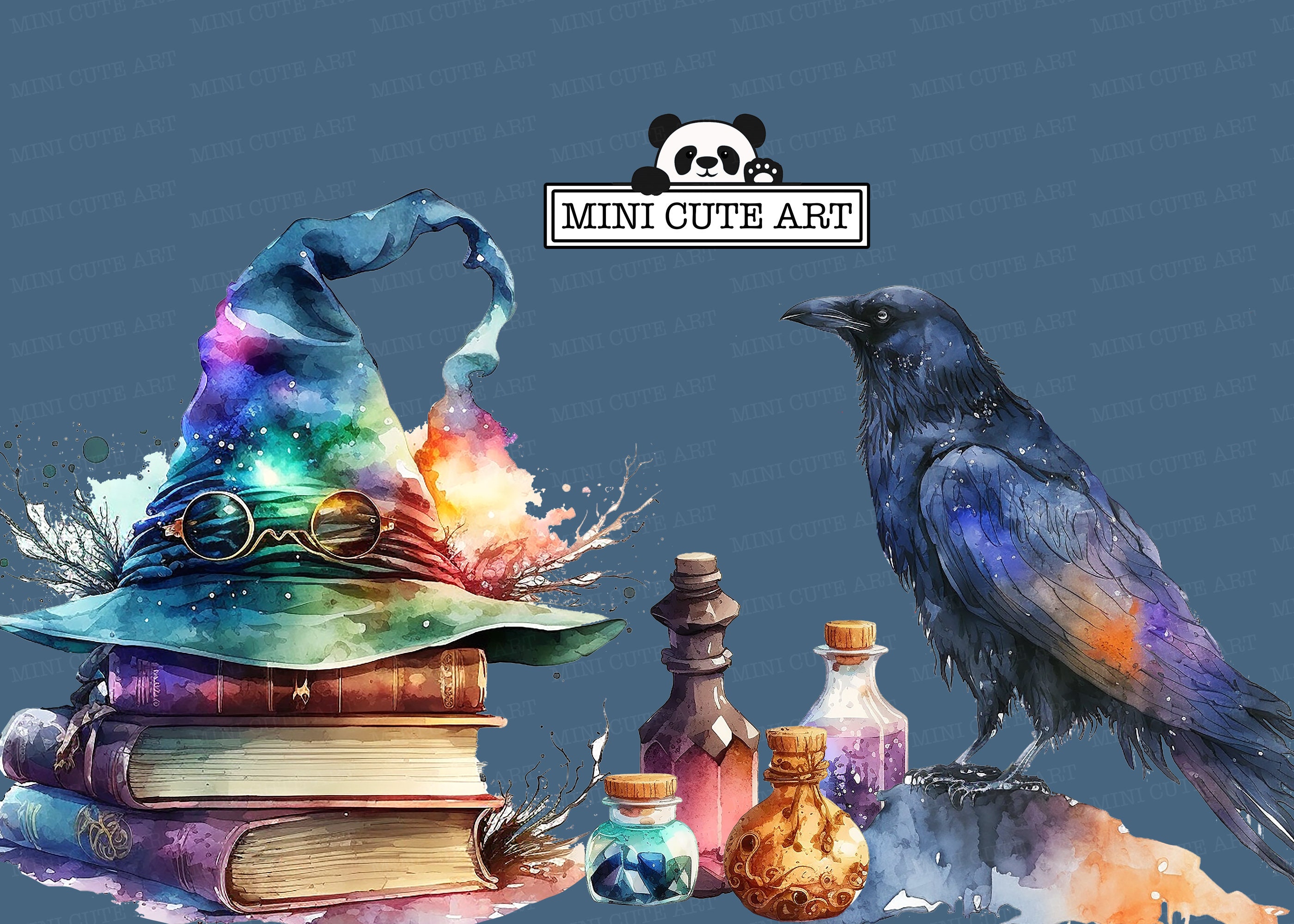 Magic Clip Art Witch Clip Art Png Magic Clip Art Mystical - Etsy