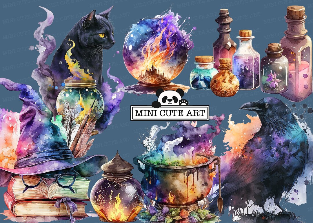 Magic Clip Art , Witch Clip Art Png, Magic Clip Art, Mystical Clipart