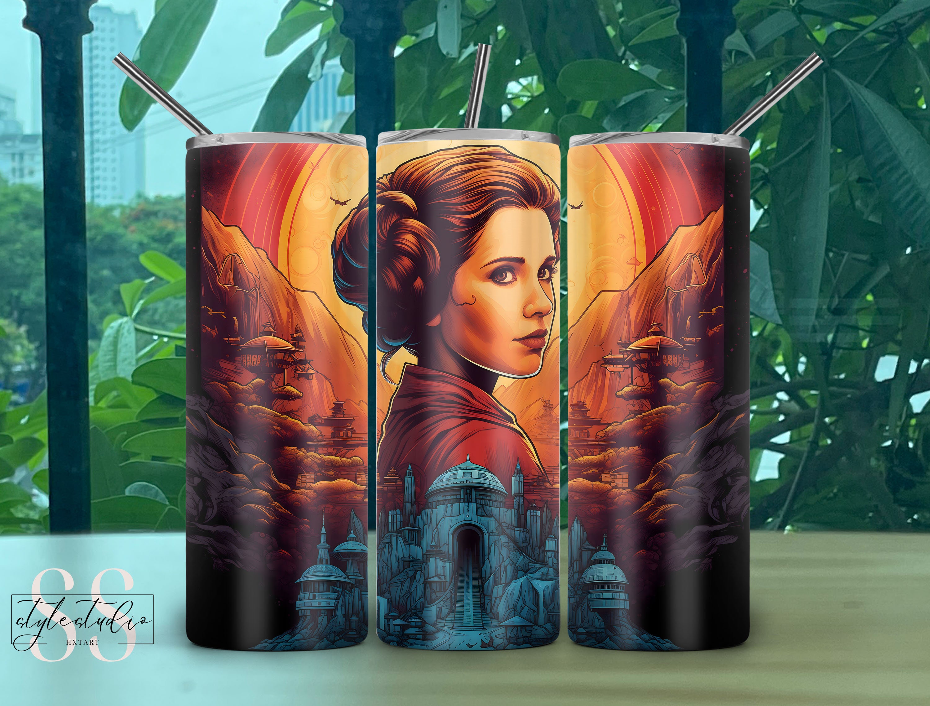 Star Wars Leia The Galaxy Is Female Shaker Bottle