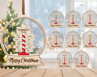 Personalized The Joy Of Christmas Is Family Ornament svg, Christmas Ornament svg, Christmas Gift svg,Laser Cut Glowforge,Digital Download