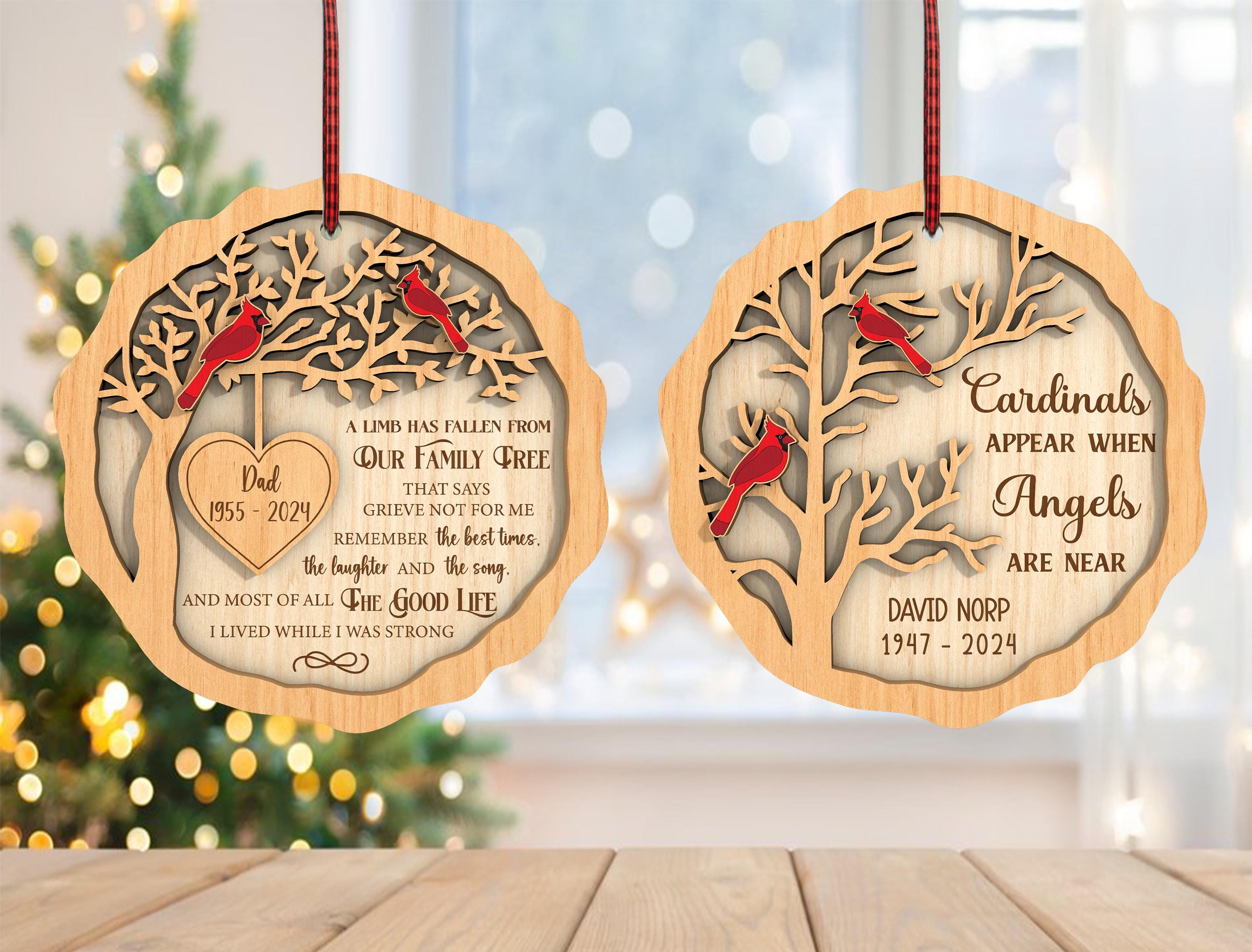 Son Memorial Ornaments