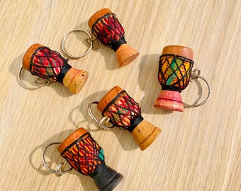 Djembé porte-clé, tambour africain