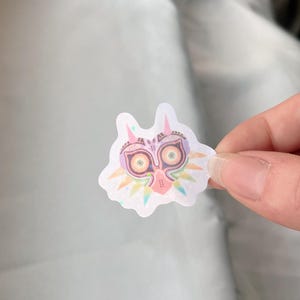 The legend of Zelda Majoras Mask Heart Sticker