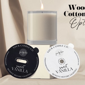 Editable Candle Dust Cover Candle Dust Cover Template - Etsy