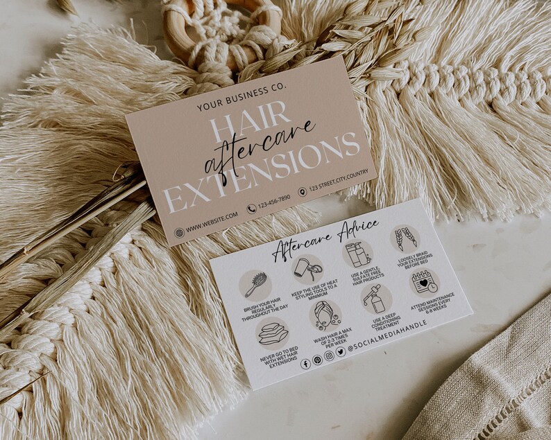 Hair Extension Aftercare Care Hair Extension Care Guide Hair Salon Care