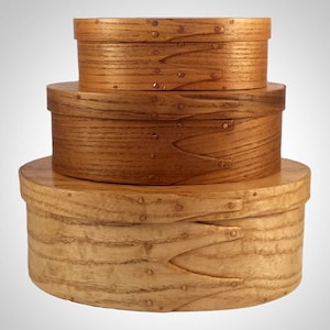 Shaker Boxes - Various Sizes and Finishes Available