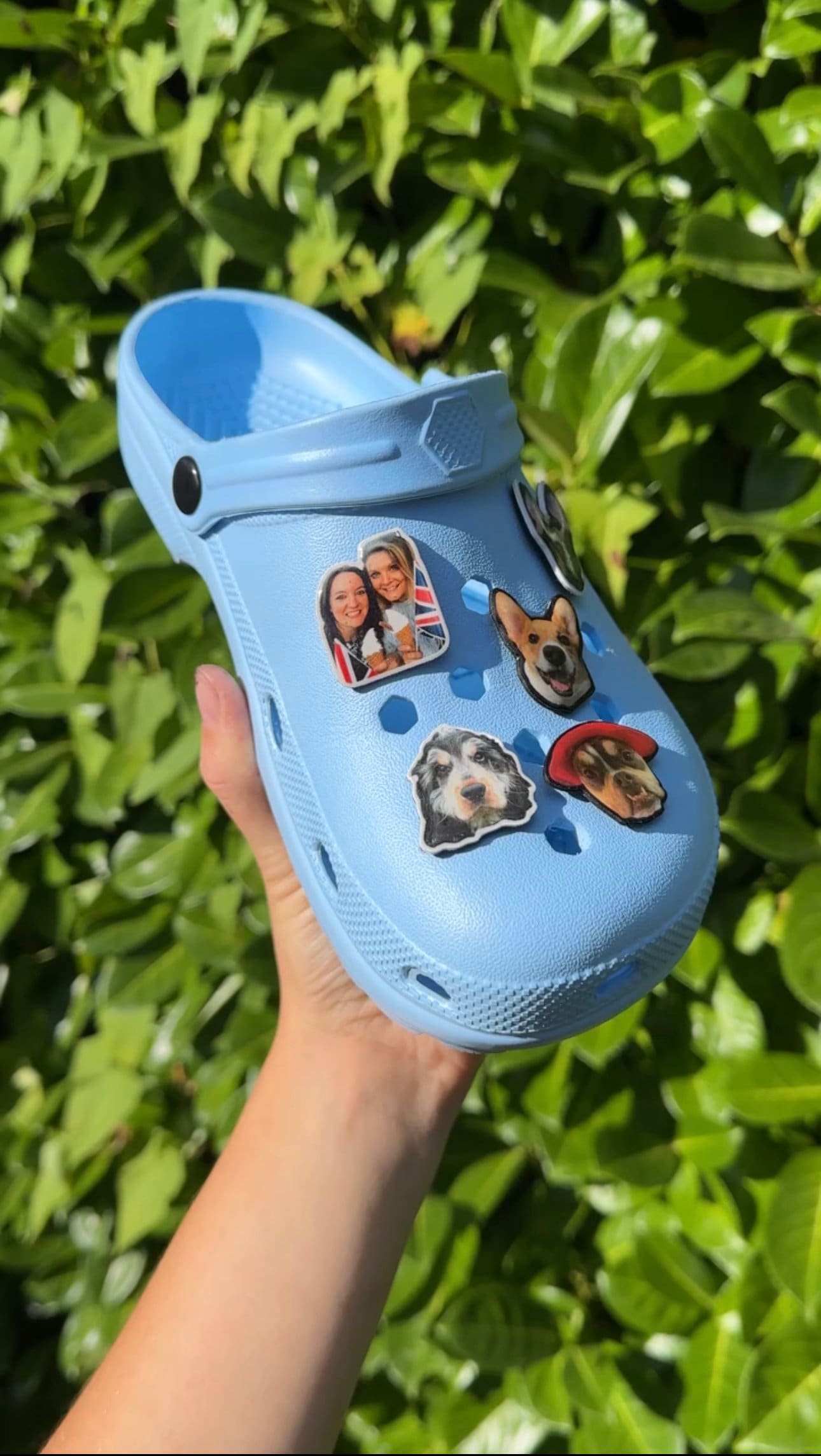 Mens top custom crocs