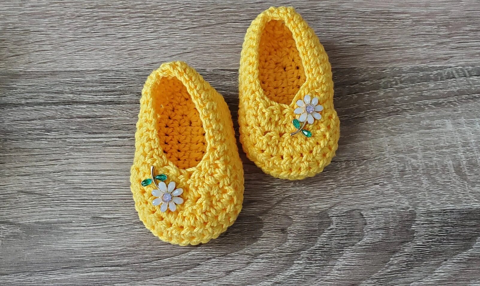 crochet ballet shoes