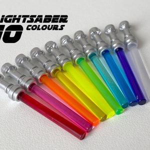 Lego Star Wars Lightsaber｜10 Colour Set｜Made with Genuine LEGO bricks｜Costume Accessories｜Bulk Minifigures｜Christmas