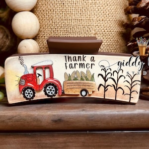Tractor Pin Up - Etsy