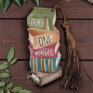 Book Reader Bookmark SVG | Glowforge Laser Cut File (Digital Download)