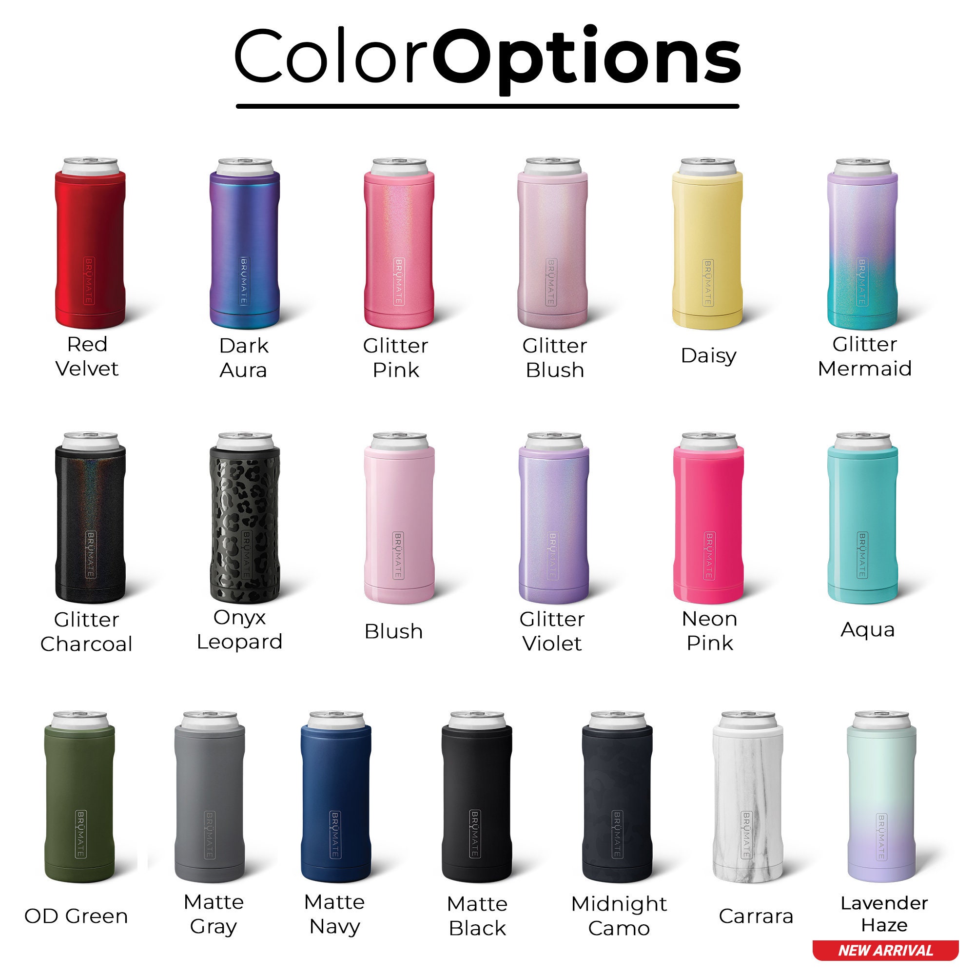 Personalized Brumate Hopsulator SLIM Can Cooler Drink Holder for 12oz