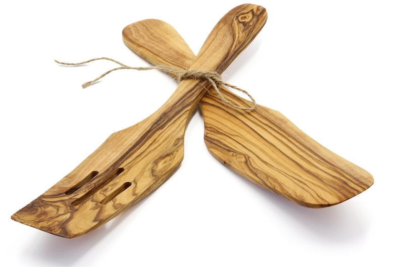 NawaraCraft Olive Wood Spatula - Thumbnail 2