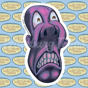 Goosebump Gary sticker | Goosebump Gary decal | illustrated cartoon sticker