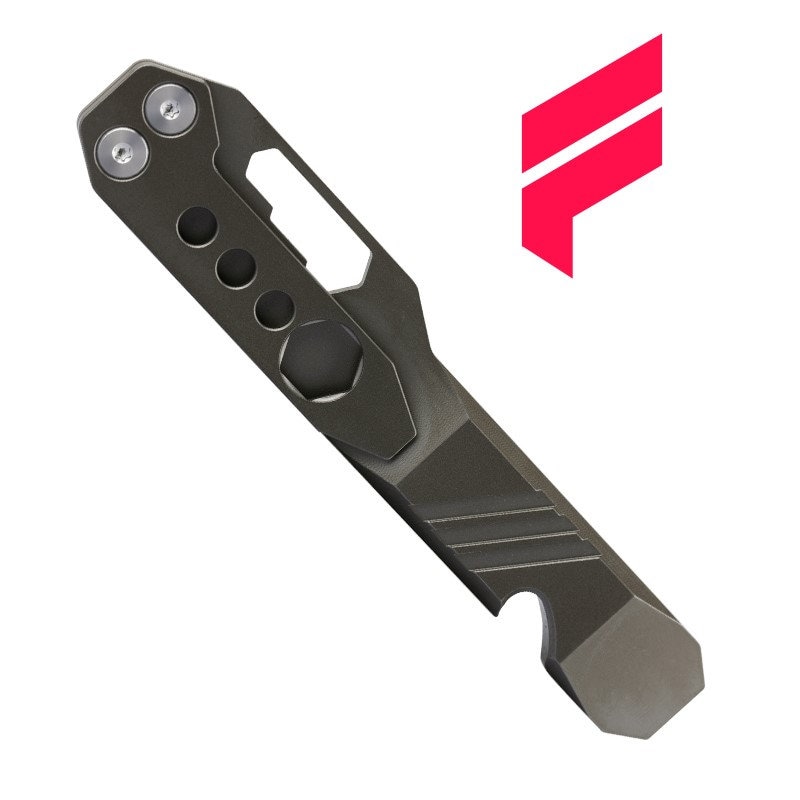 Titanium Pry Bar Mutli Tool EDC Firefighter Etsy