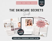 Done For You Skincare ebook for Coach| Brandable Coaching ebook| Self Care Beauty ebook| Skincare Guide| Self Love PLR ebook| Coaching Tool