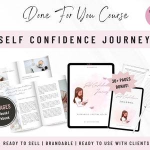 Done For You Self Confidence Brandable Coaching Program| Ebook for Life Coach, Self Love Coach, Self Esteem Coach, Confidence Coach Workbook