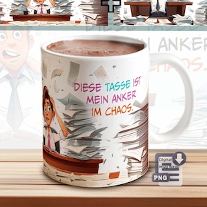 Office Saying Mug Sublimation File, Mug Saying Sublimation Template | 11 & 15 OZ Mug Design, Office Colleague Gift Idea, PNG Download