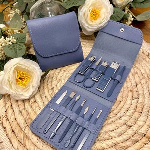 Manicure & Pedicure Set, Gift for Mom, Pedicure Gift Set, Professional Manicure Set Facial Care, Travel Manicure Set, groomsmen present