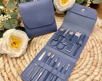 Manicure & Pedicure Set, Gift for Mom, Pedicure Gift Set, Professional Manicure Set Facial Care, Travel Manicure Set, groomsmen present