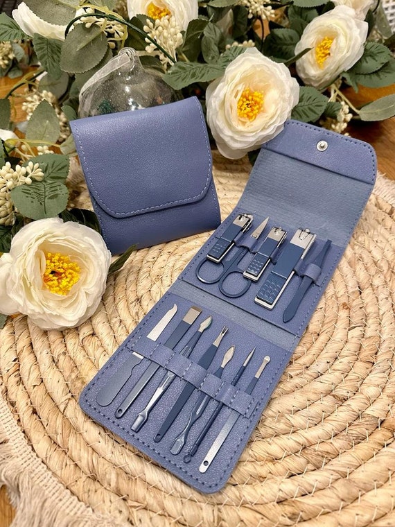 Manicure & Pedicure Set, Gift for Mom, Pedicure Gift Set, Professional Manicure Set Facial Care, Travel Manicure Set, groomsmen present