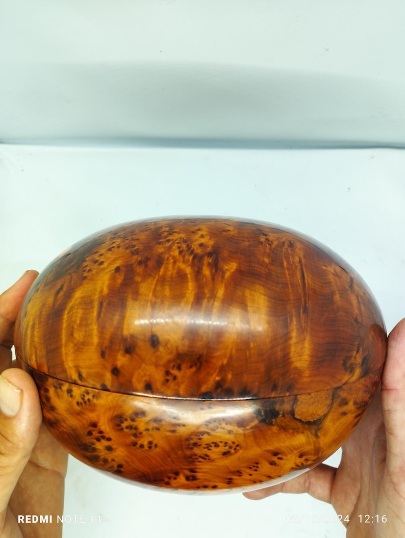Boîte à Bijoux Marocaine en Bois Artisanal - Élégance