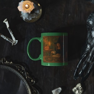 Witch Kitchen Art Print: Wiccan Decor, Herbal Magic (Digital Download)
