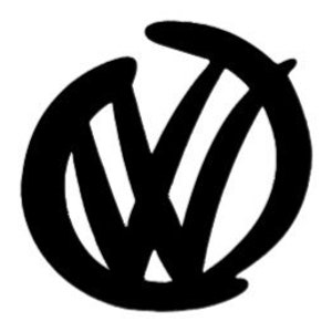 Vw Logo Decal -  UK