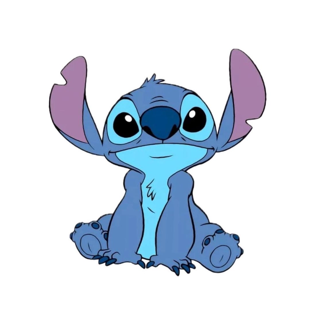 Stitch Sitting Vinyl Decal Etsy Stitch Sitting Vinyl Decal Etsy