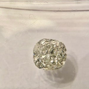 Old mine cut diamond