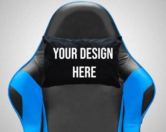 Custom gaming chair pillow deals