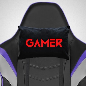 Gamer Headrest Ɩ Game Room Pillow Ɩ Neck Support Cushion Ɩ Gaming Gifts Ɩ Video Game Gift