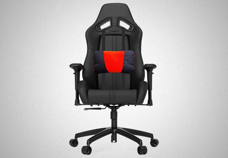 Orange Lumbarrest for Gaming Chair Ɩ Gamer Pillow Ɩ Back Etsy