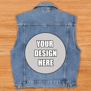 Personalized Printed Sew-On Patches Ɩ Back-Patch For Jackets, Hoodies, And Shirts Ɩ  Custom Metal Band Patches