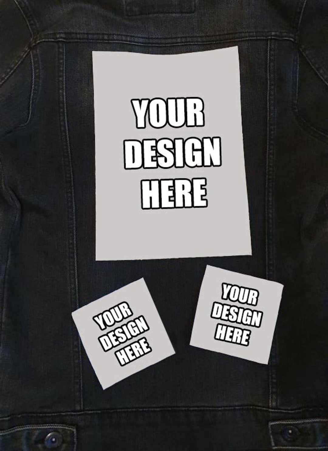 Custom Printed Patches Ɩ Design to Order Backpatch for Jackets, Hoodies, and Shirts Ɩ