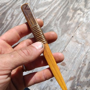 Abrecartas Osage "Curado con Barro"