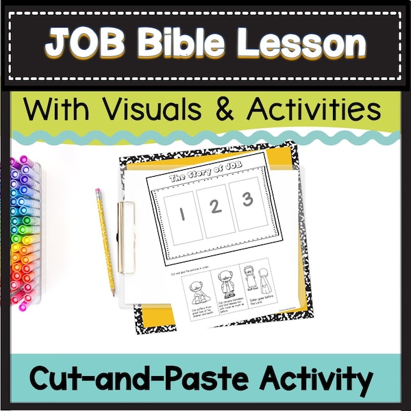 Job Lesson for Kids - Etsy