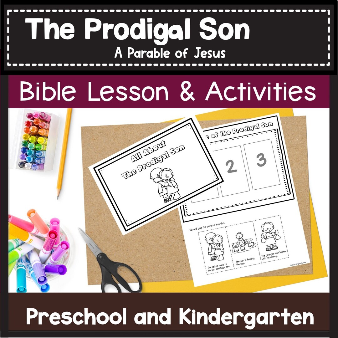 Prodigal Son Bible Lesson And Activities For Preschool And Kindergarten prodigal-son-bible-lesson-and-activities-for-preschool-and-kindergarten