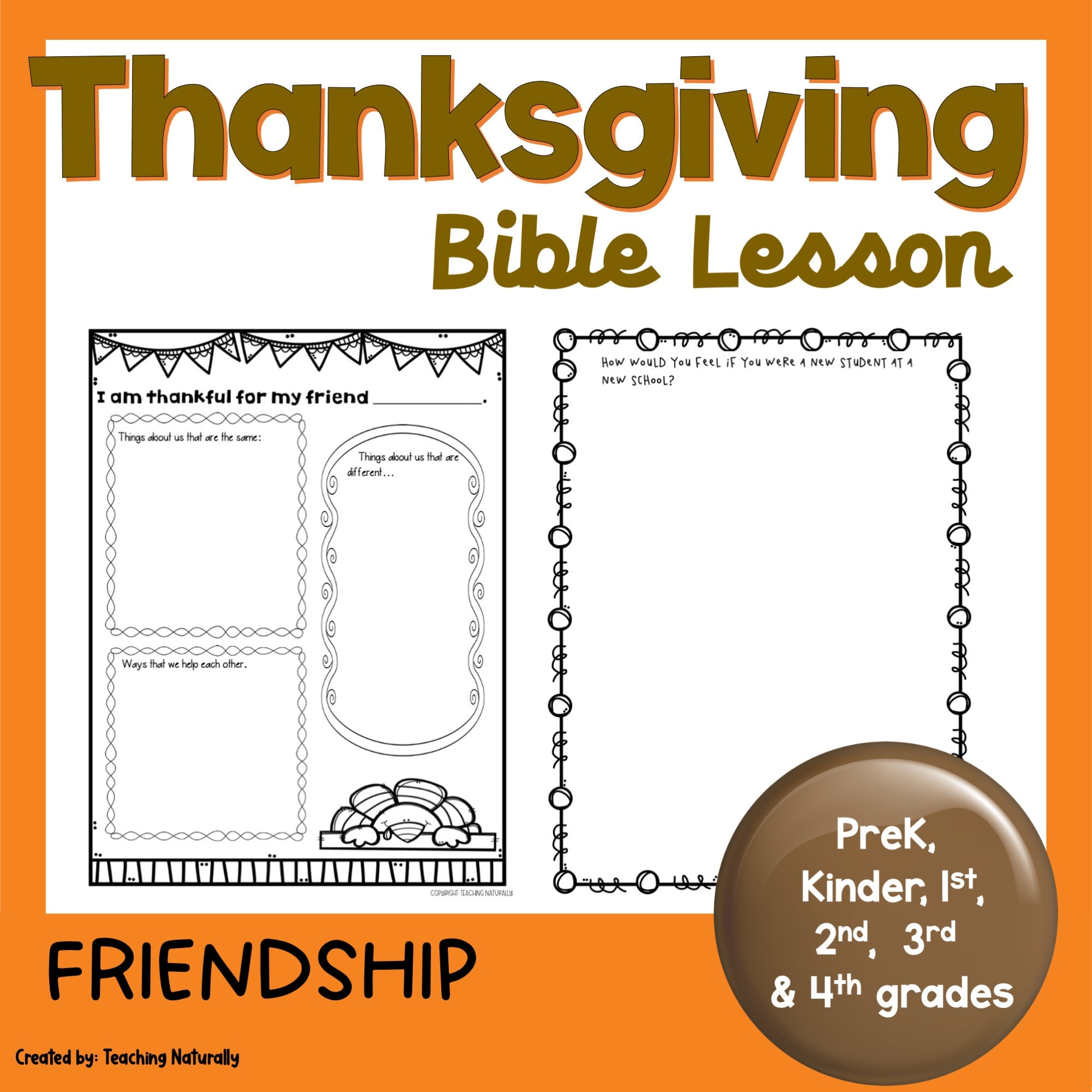 Thanksgiving Bible Lesson for Kids Sunday School Bible Lesson on