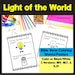 Light of the World Bible Lesson for Kids Bible Craft Jesus - Etsy