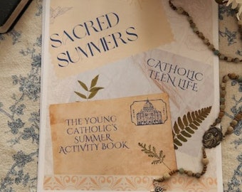 Sacred Summers – Letnia książka z aktywnościami dla młodych katolików