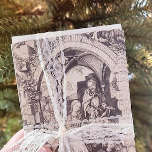 Carte de voeux de Noël - Conception de crèche, 10, 30, 50 pcs, lot de 10, 50 pcs, carte de vœux religieuse, qualité supérieure, art traditionnel