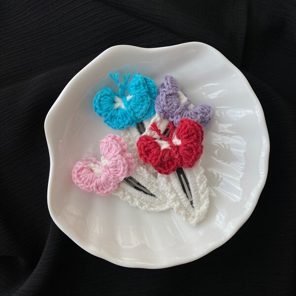 Barrettes papillon