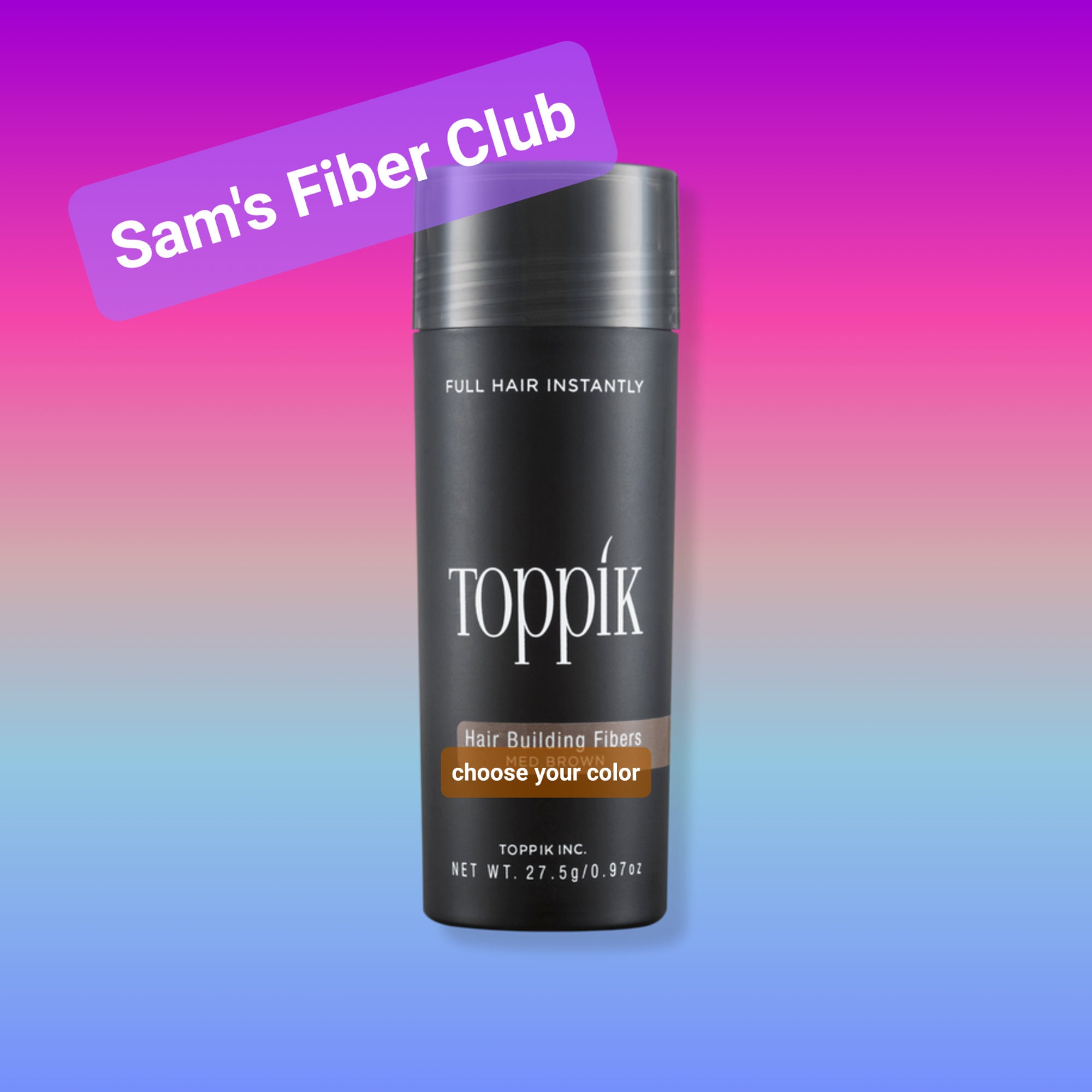 Toppik Hair Building Fibers Choose Your Color Fast US Shipping - Etsy Toppik Hair Building Fibers Choose Your Color Fast US Shipping - Etsy