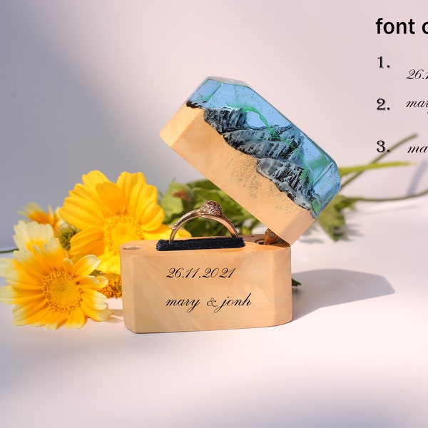 Ring Holder Box Etsy