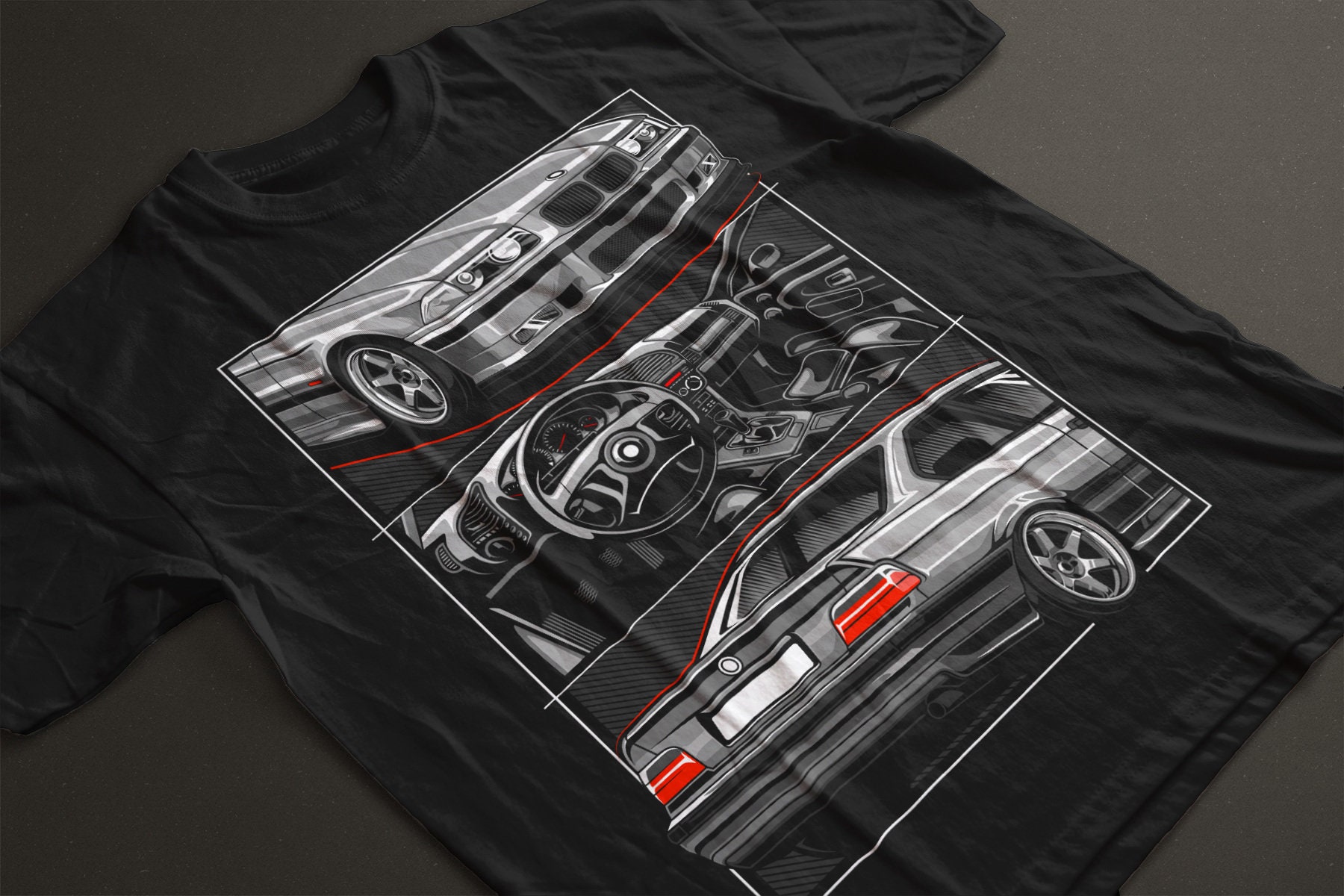 Bmw E36 fans t-shirt 318 320 325 m3 S-5XL 7 colors