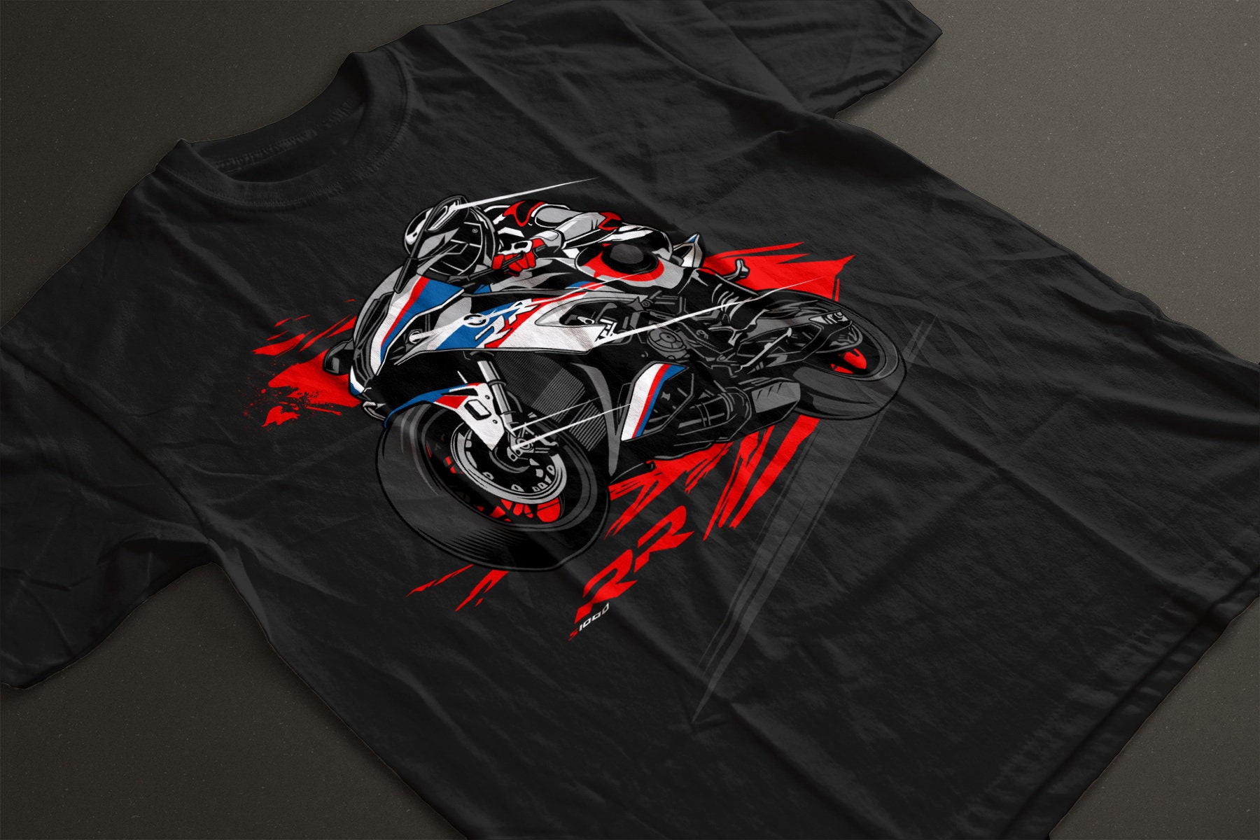 For S1000RR T-shirt for BMW Fans Motorcycle Shirt S 1000 RR 