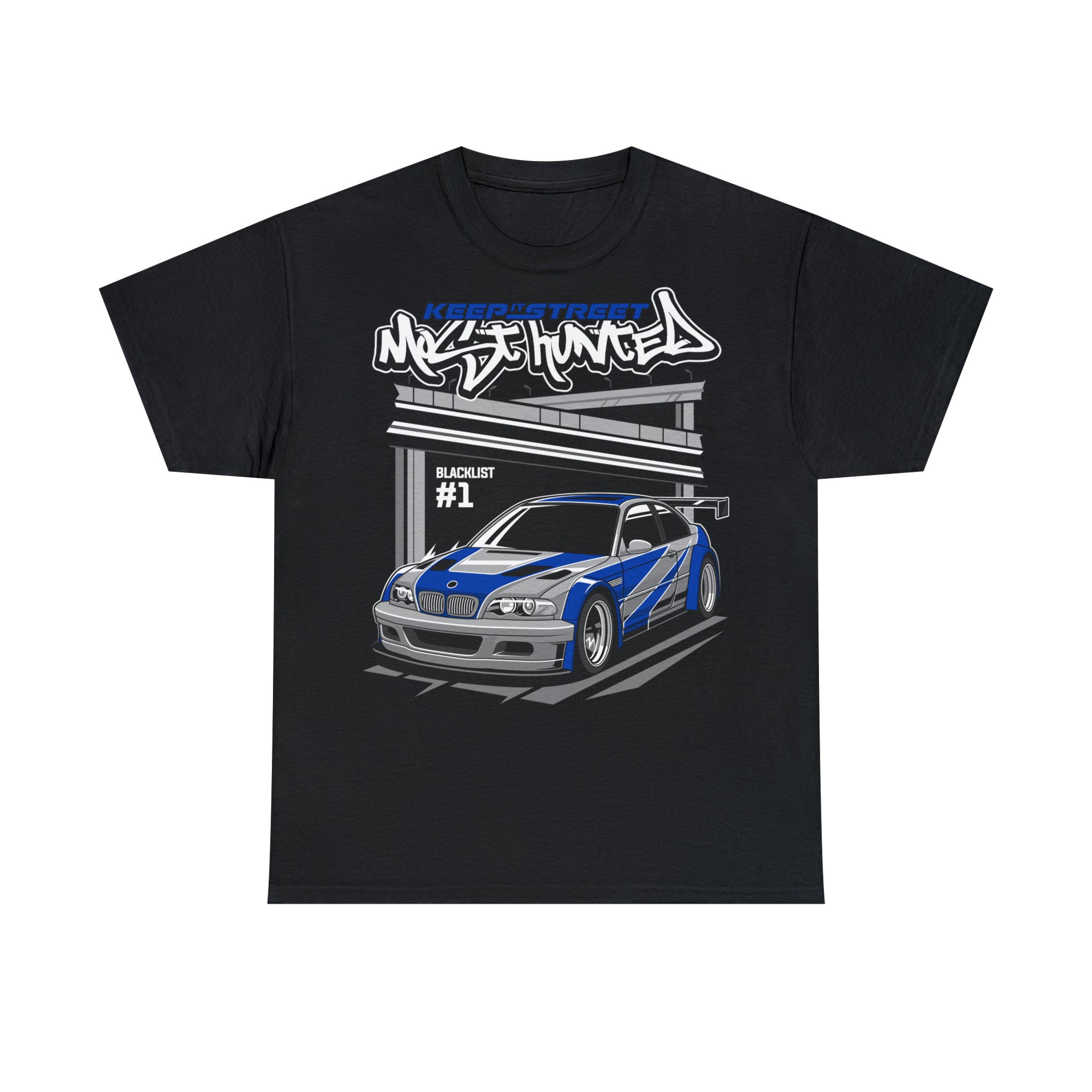 Need for Speed Most Wanted T-shirt, Racing Game Tee, BMW E46 Shirt, NFS ...