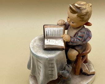 Vintage Hummel Goebel Collectible Figurine “LittleBookkeeper” Number 306 TMK 6